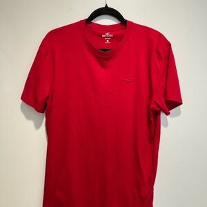 Hollister Classic Red Short Sleeve Tee